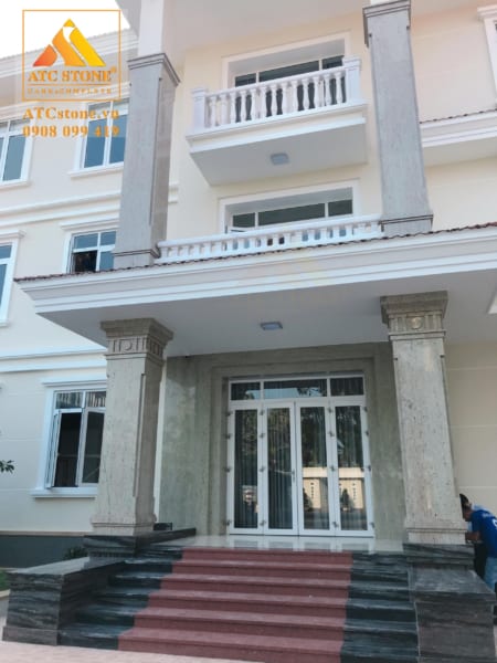 Biệt thự ốp Đá hoa cương cao cấp