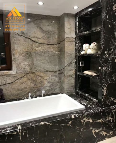 Hình ảnh thi công đá hoa cương cao cấp