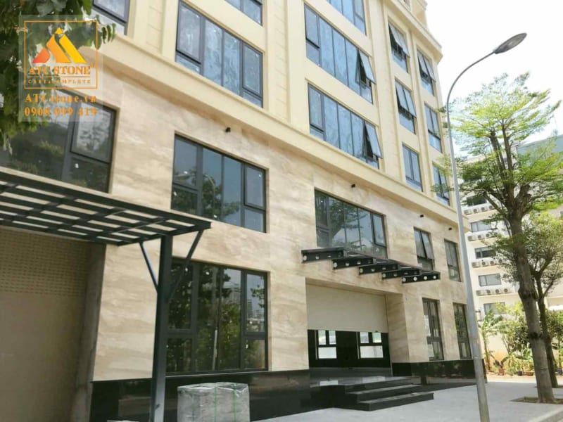 Đá marble ốp mặt tiền