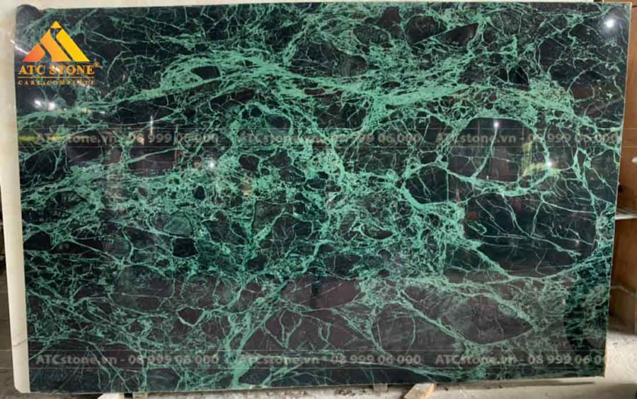 ĐÁ MARBLE GREEN SPIDERWEB