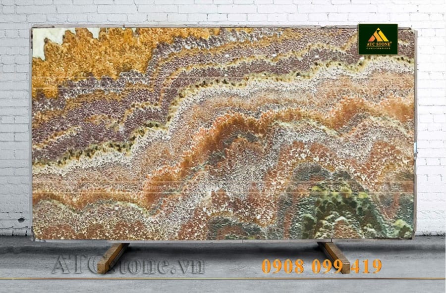 ĐÁ ONYX DRAGON SCALES