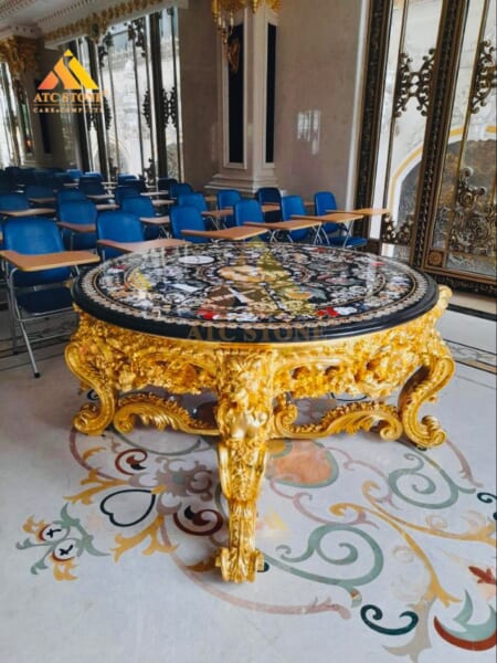 BÀN ĐÁ HOA CƯƠNG CAO CẤP