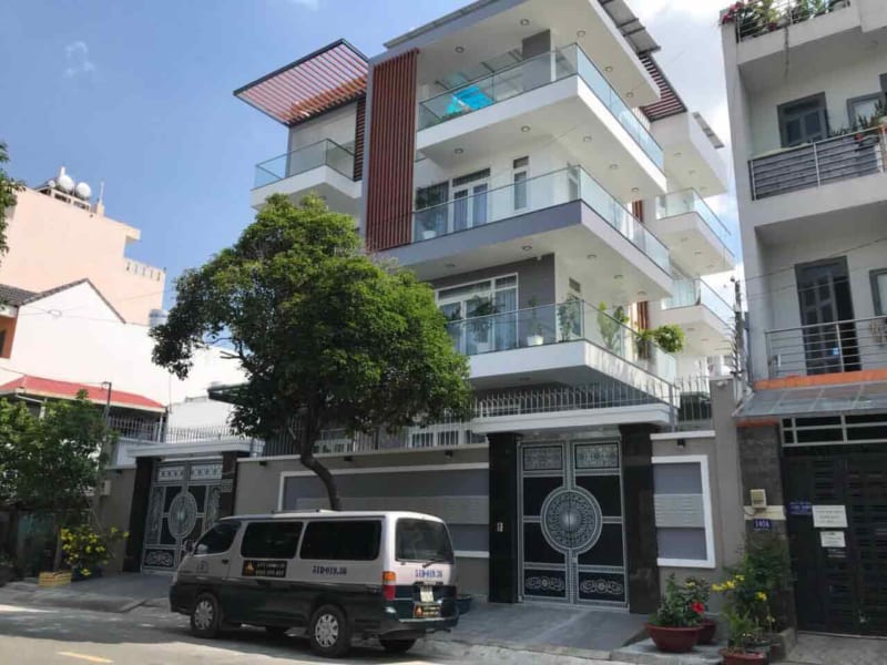 Đá ốp biệt thự quận Tân Phú
