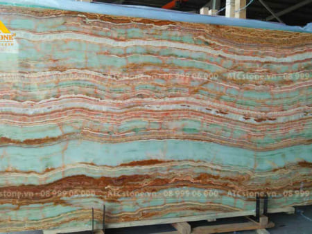 ĐÁ ONYX TURQUOISE WAVE