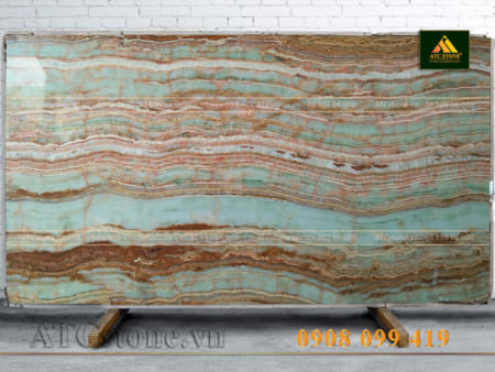 ĐÁ ONYX TURQUOISE WAVE