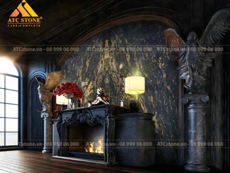 ĐÁ GRANITE TITANNIUM GOLD