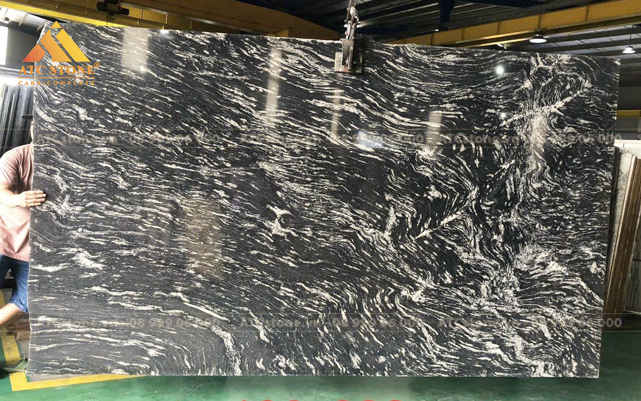 Đá hoa cương cao cấp DA-GRANITE-BLACK-MAKINO