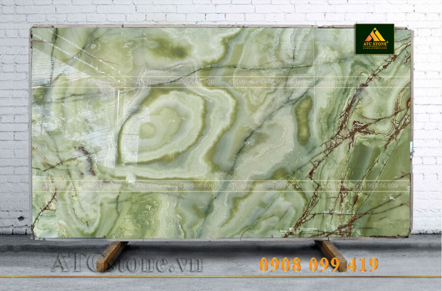 ĐÁ ONYX BEIGE GREEN