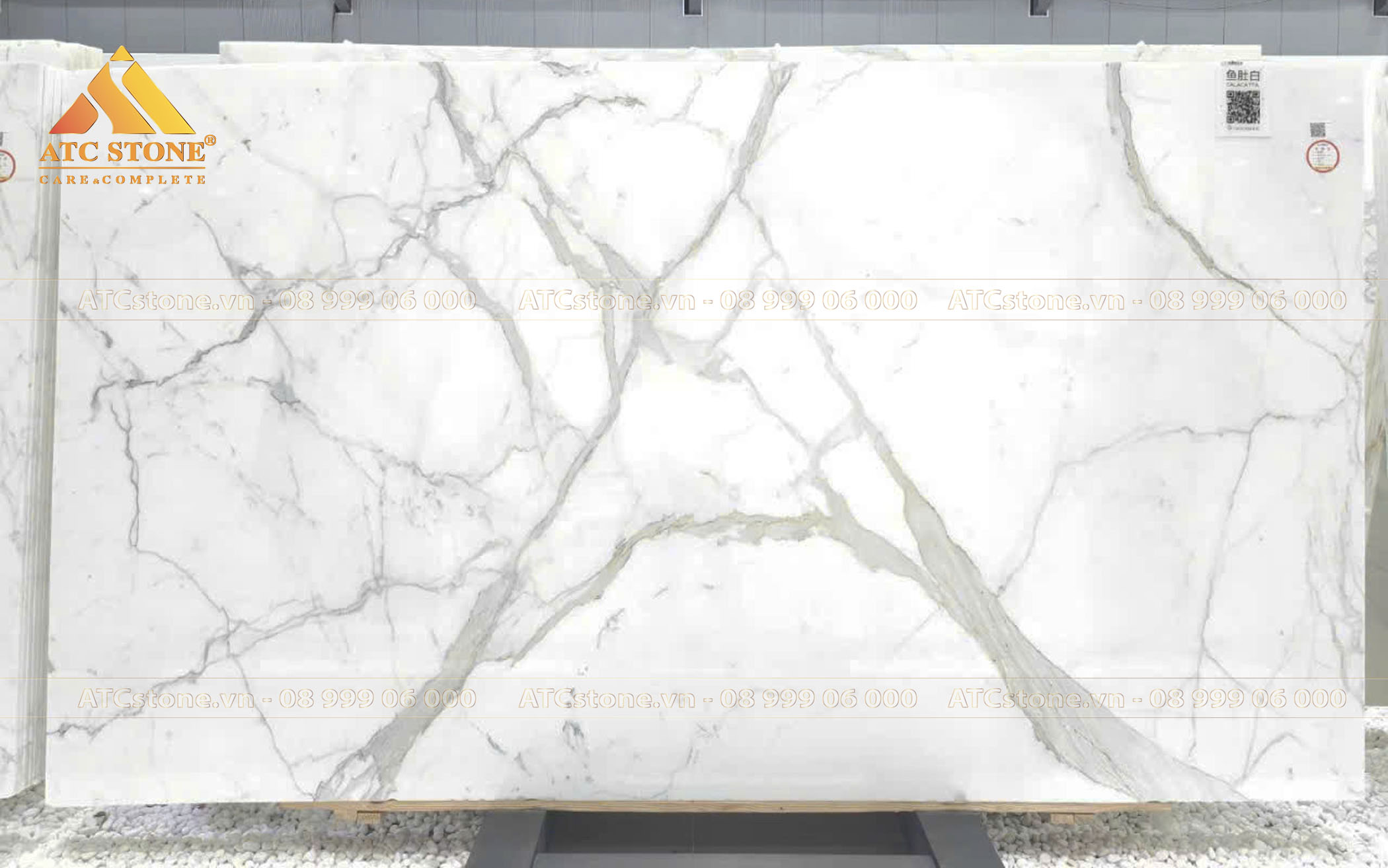 Đá hoa cương cao cấp DA-MARBLE-CALACATTA