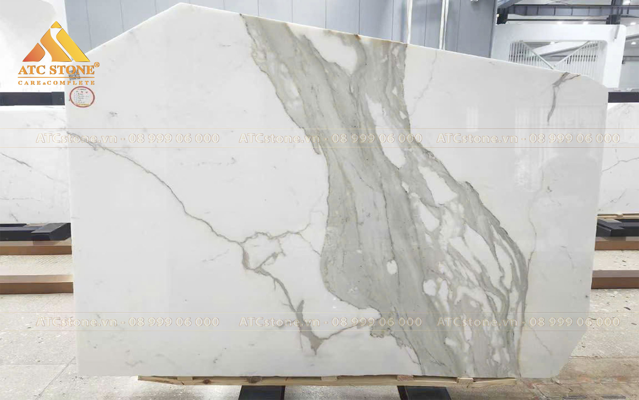 Đá hoa cương cao cấp DA-MARBLE-CALACATTA