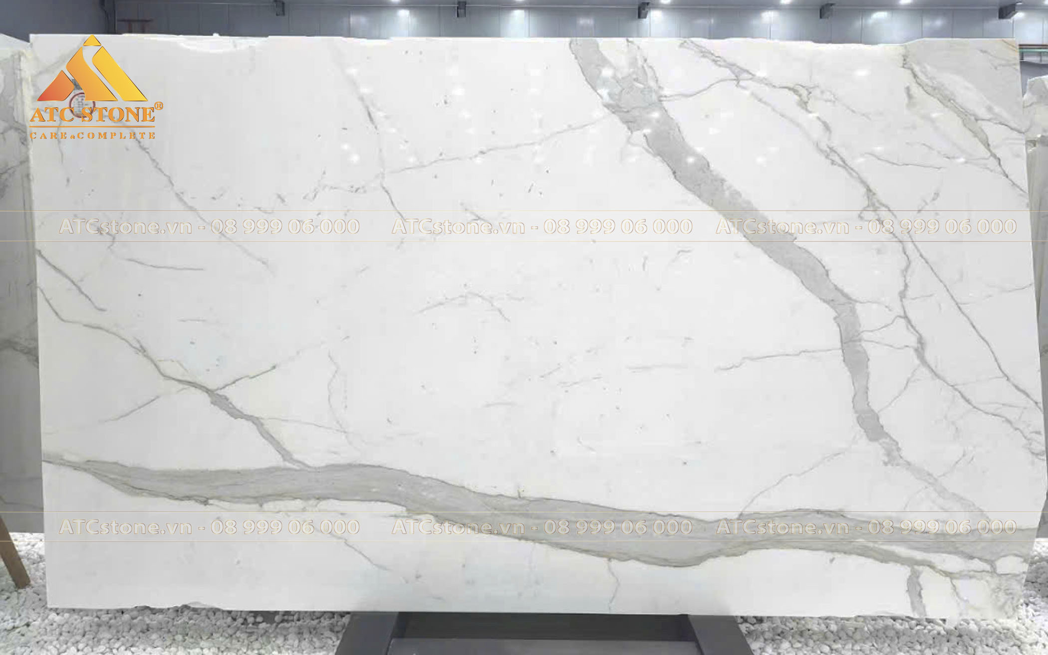 Đá hoa cương cao cấp DA-MARBLE-CALACATTA