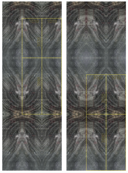 layout trước khi cắt 