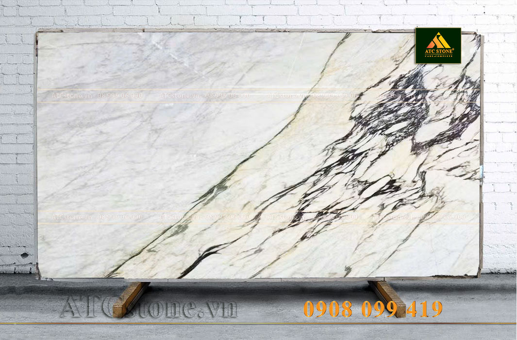 Đá hoa cương cao cấp DA-MARBLE-CALACATTA-MONET
