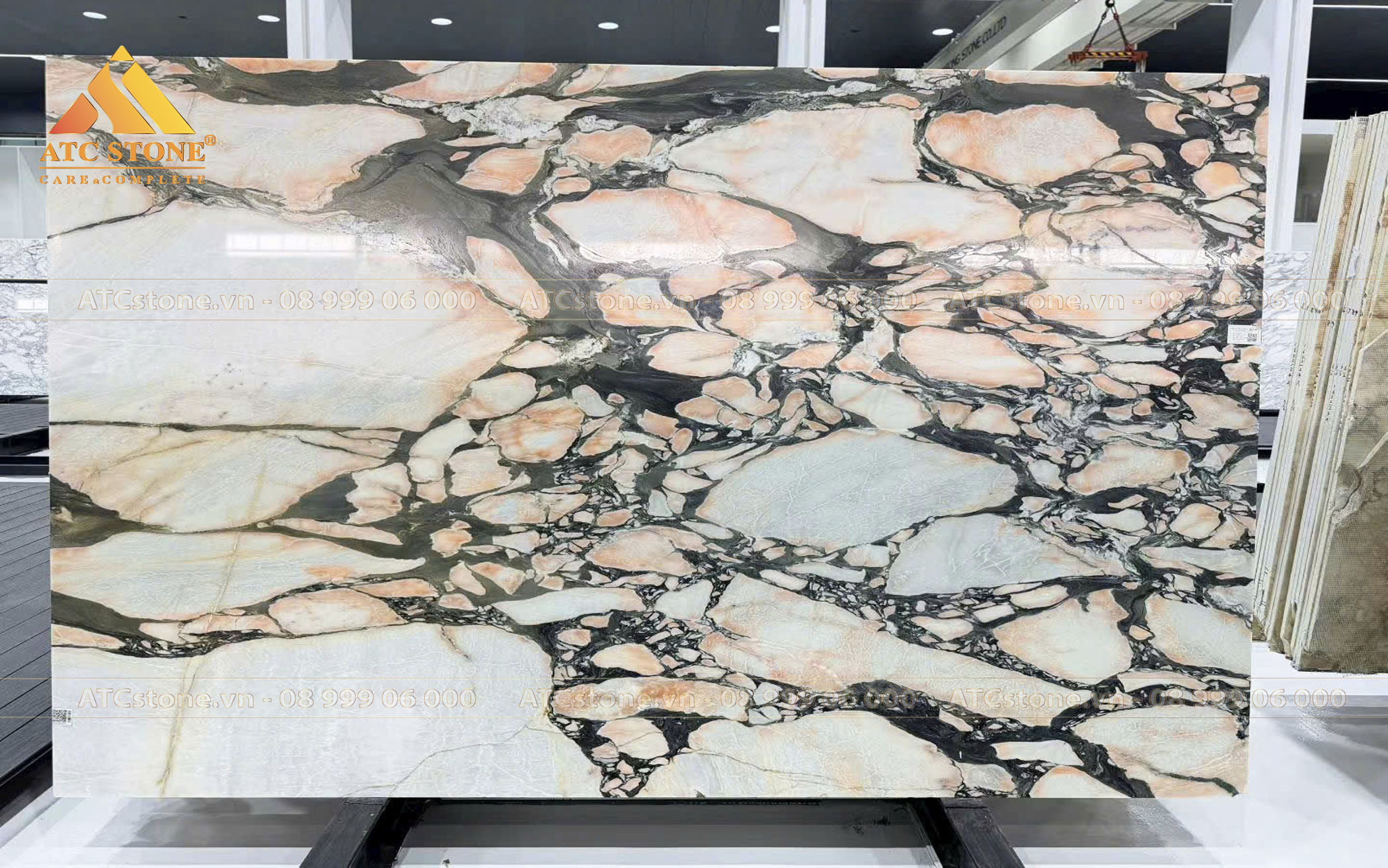 Đá hoa cương cao cấp DA-MARBLE-CALACATTA-ROSA