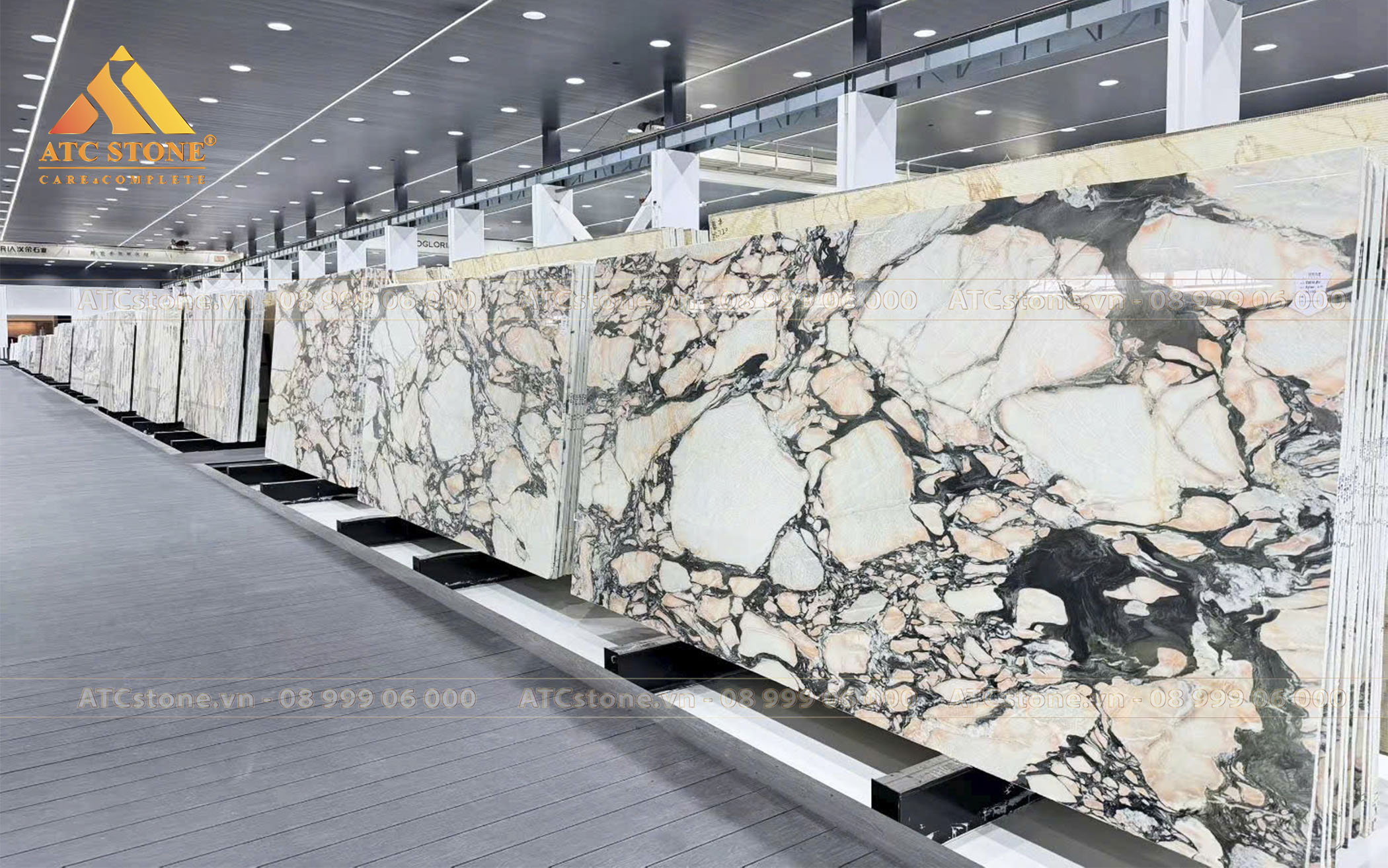 Đá hoa cương cao cấp DA-MARBLE-CALACATTA-ROSA