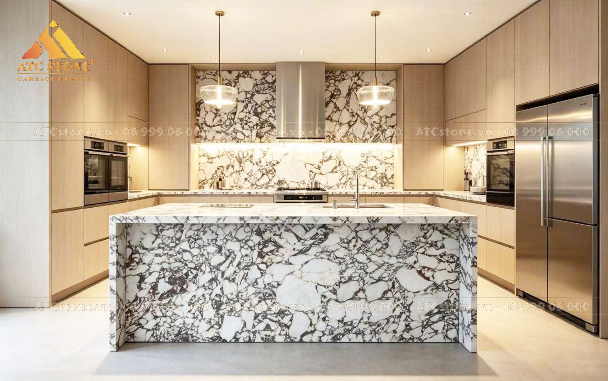 Đá hoa cương cao cấp DA-MARBLE-CALACATTA-VIOLA