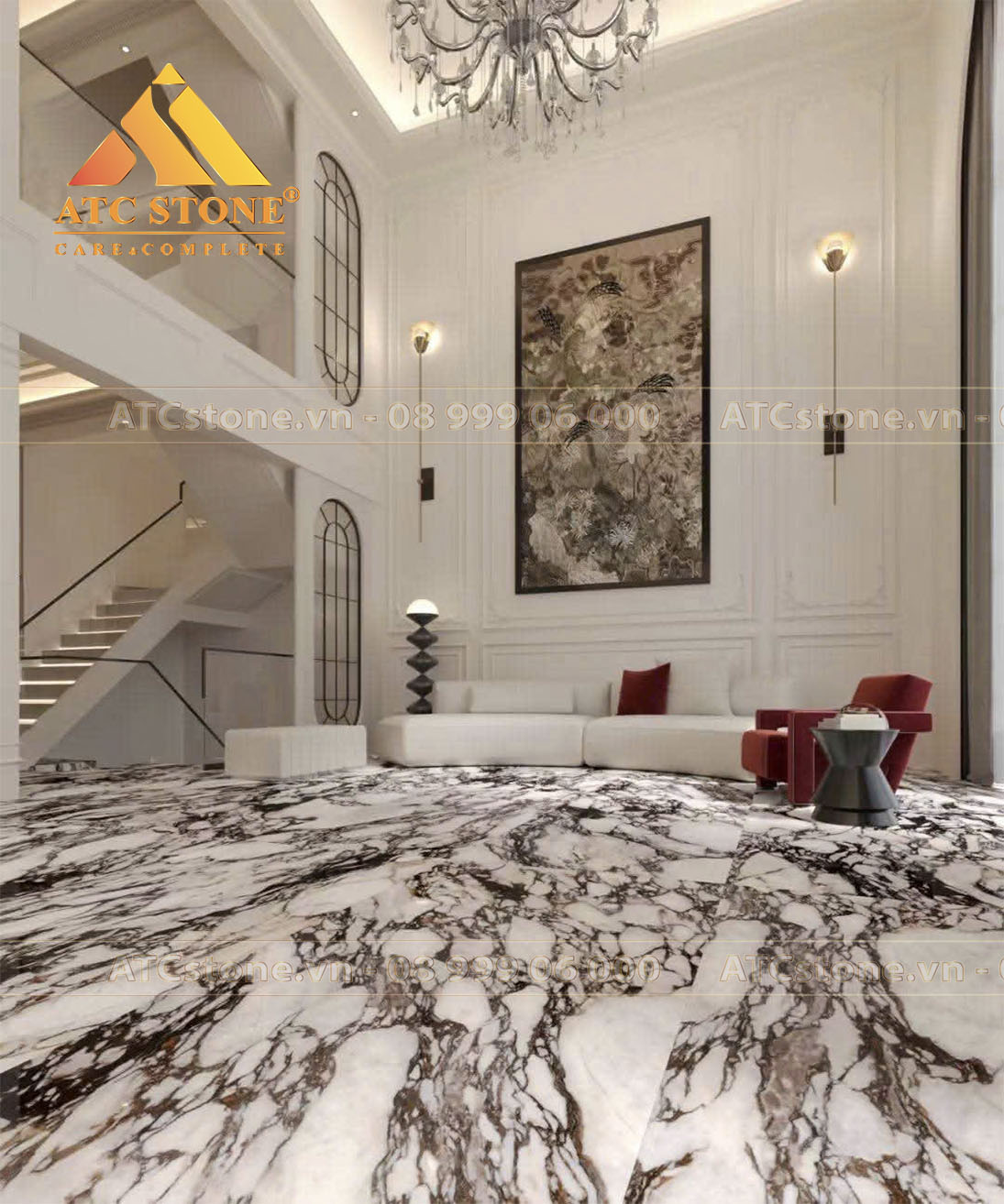 Đá hoa cương cao cấp DA-MARBLE-CALACATTA-VIOLA